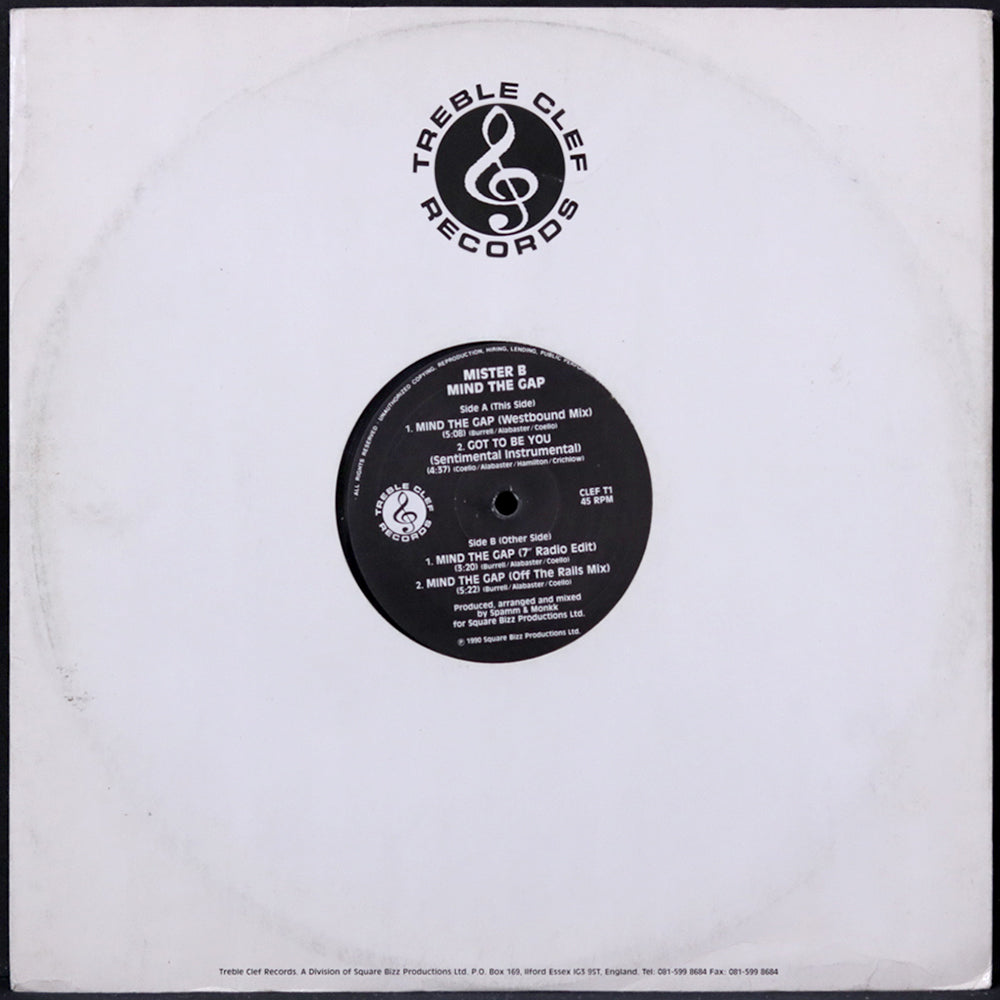 EBOND Mister B - Mind The Gap Vinile V004132