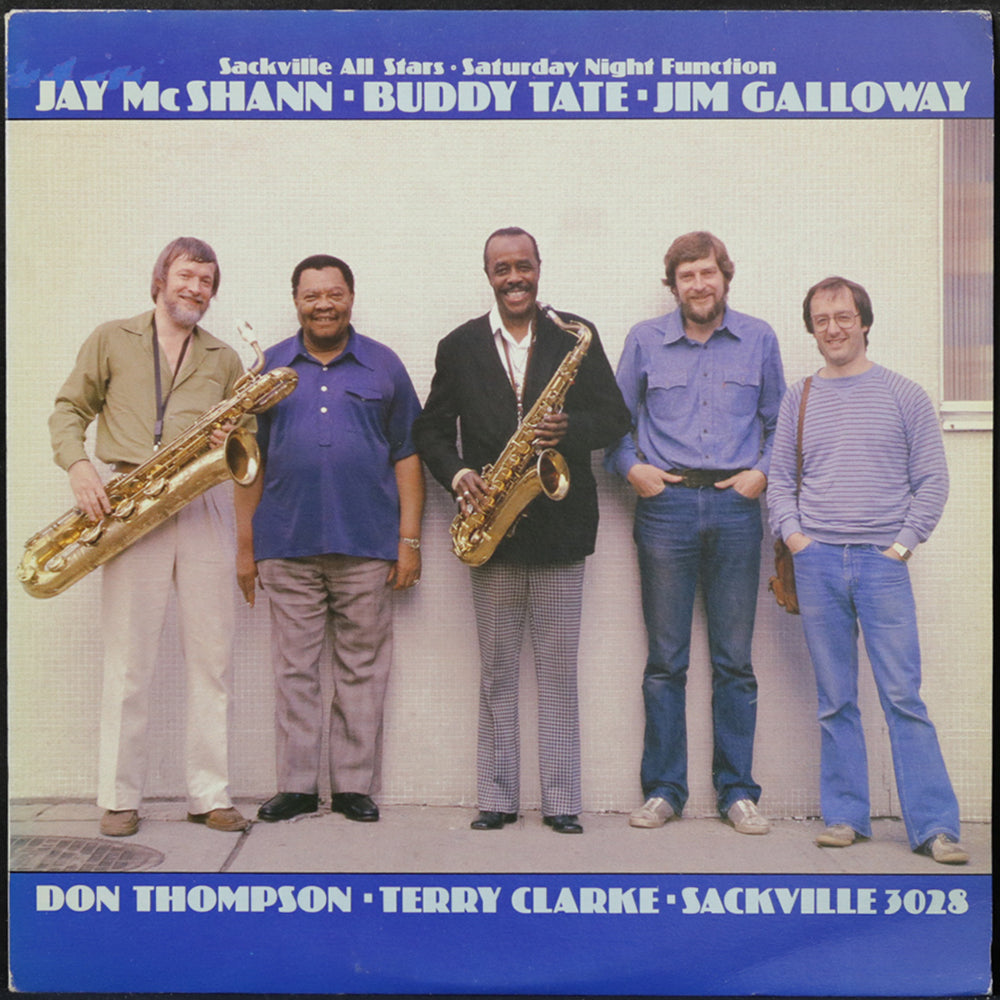 EBOND J McShann, B Tate, J Galloway, D Thompson & T Clarke - Sackville All Stars - Saturday Night Function Vinile V005107