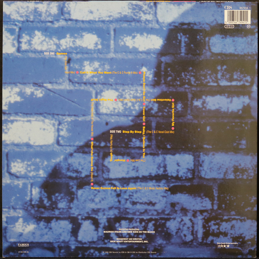 EBOND New Kids On The Block - No More Games (The Remix Album) Vinile V006001