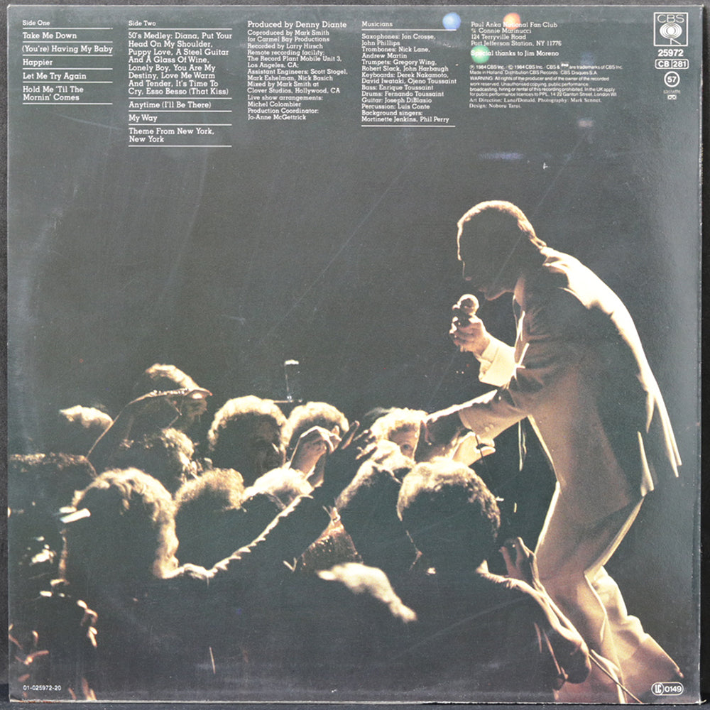 EBOND Anka - Live Vinile V006036