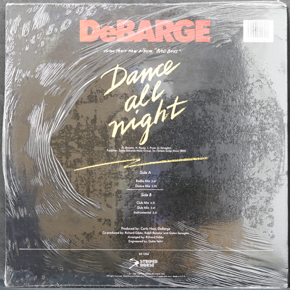 EBOND DeBarge - Dance All Night (SIGILLATO) Vinile V006065