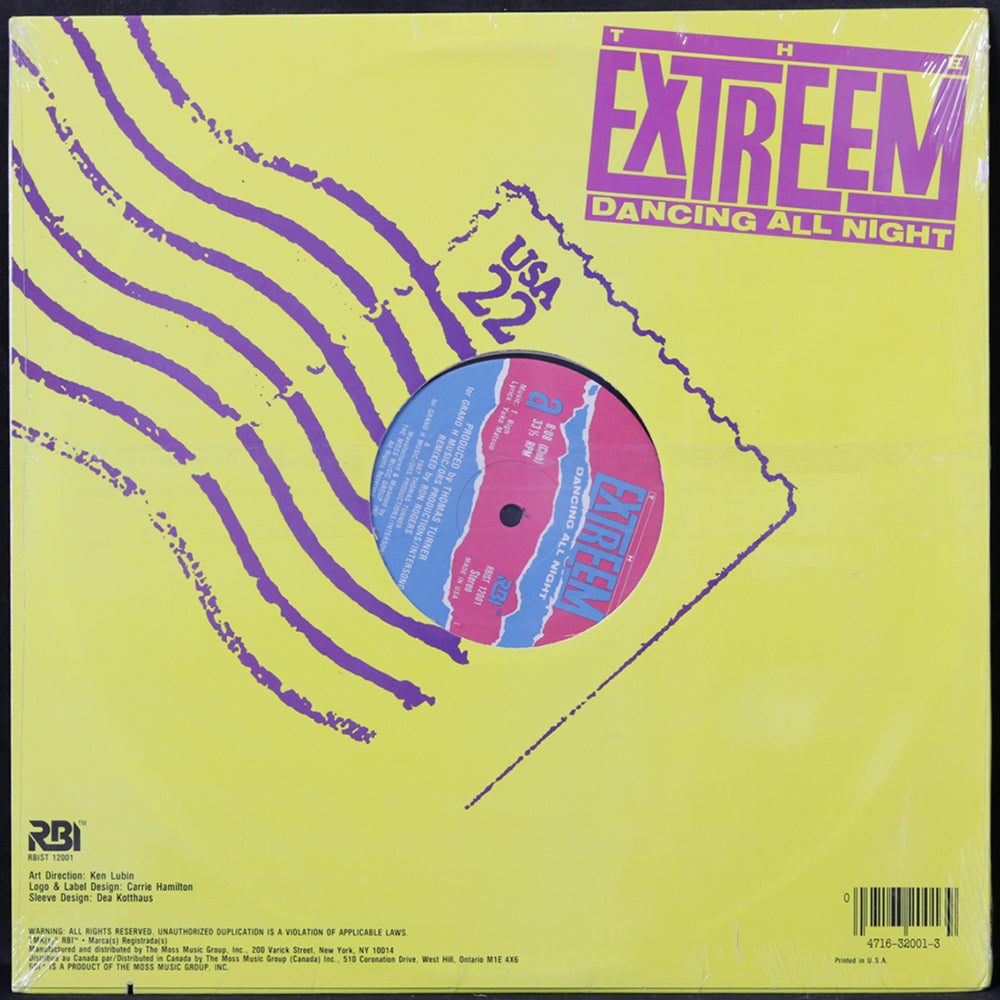 EBOND The Extreem - Dancing All Night (SIGILLATO) Vinile V006077