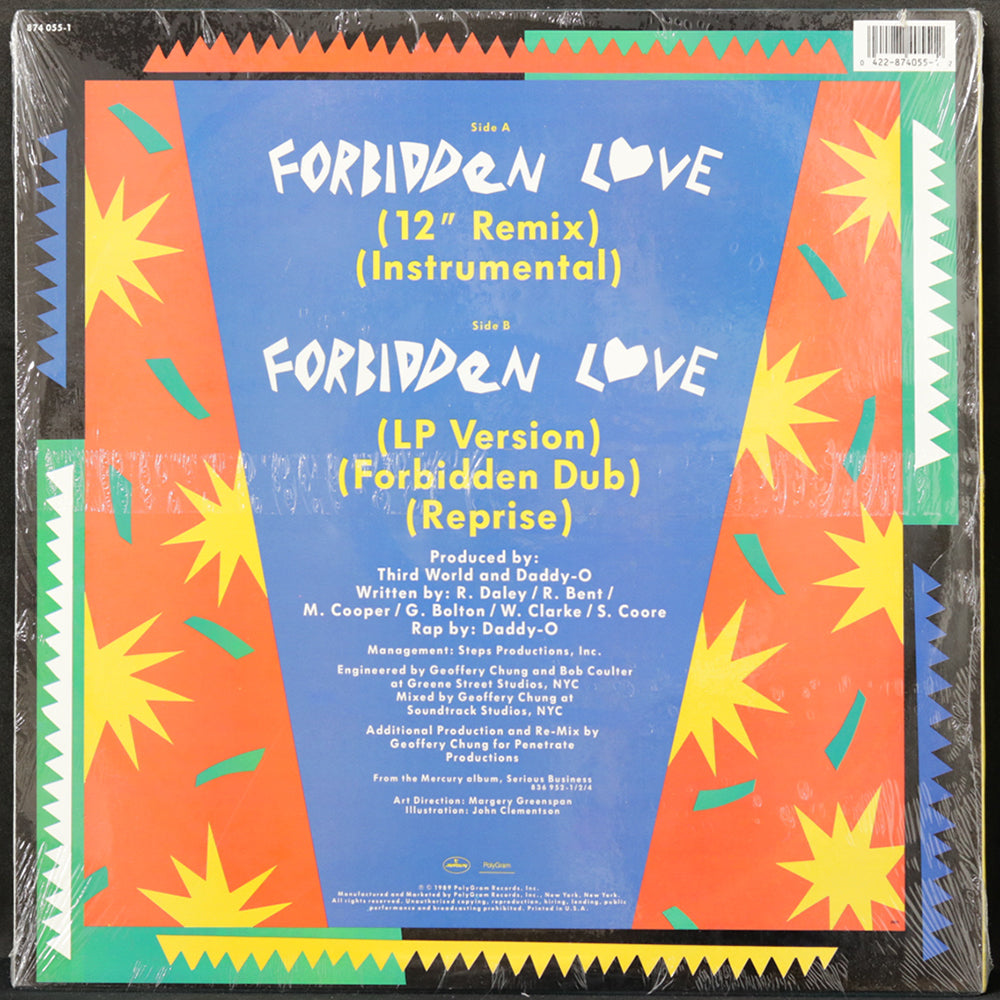 EBOND Third World - Forbidden Love (SIGILLATO) Vinile V006078