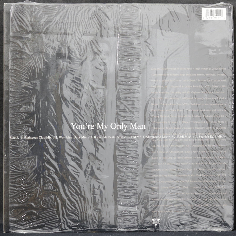 EBOND Raiana Paige - You're My Only Man Vinile V006085