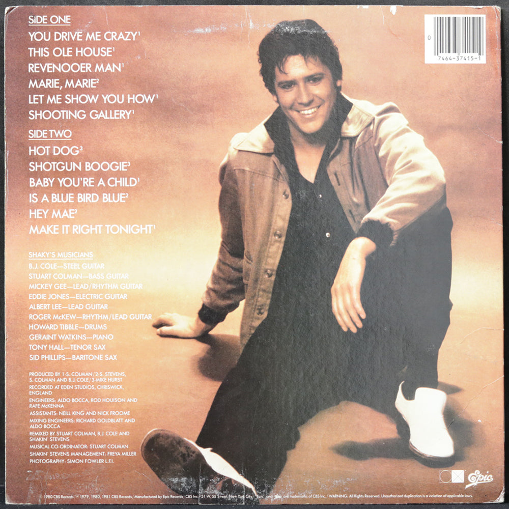 EBOND Shakin' Stevens - Get Shakin' Vinile V006092