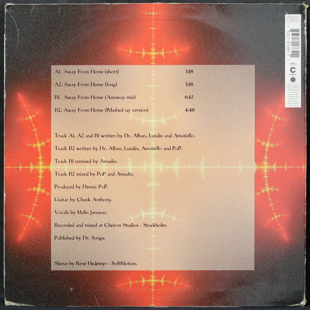 EBOND Dr. Alban - Away From Home Vinile V006116