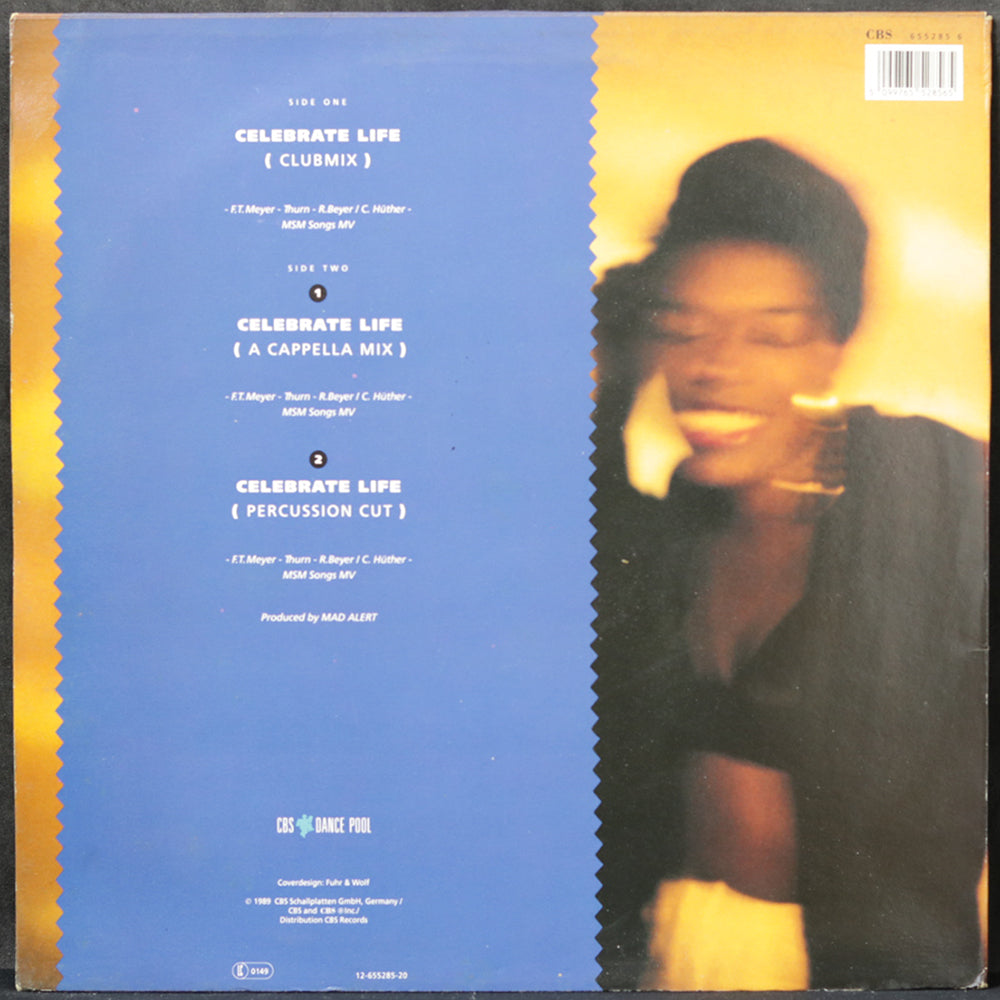 EBOND Mad-Alert Presents Sherryl Hackett - Celebrate Life Vinile V006118