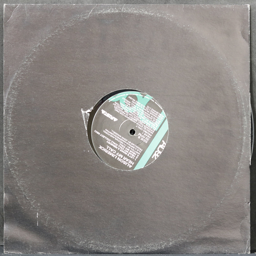 EBOND Alison Limerick - Hear My Call / Let's Make A Memory (PROMO) Vinile V006119