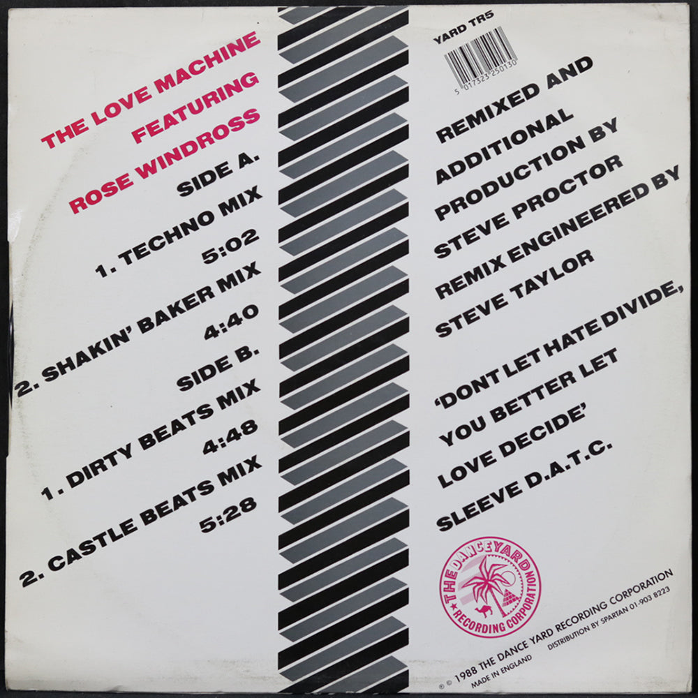 EBOND The Love Machine - The Deputy Of Love Machine (Remixes) Vinile V006122