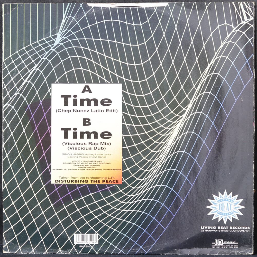 EBOND Simon Harris Starring Leslie Lyrics - Time Vinile V006131
