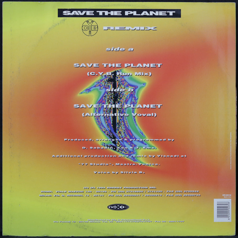 EBOND Fishbone Beat - Save The Planet (C.Y.B. Remix) Vinile V007010