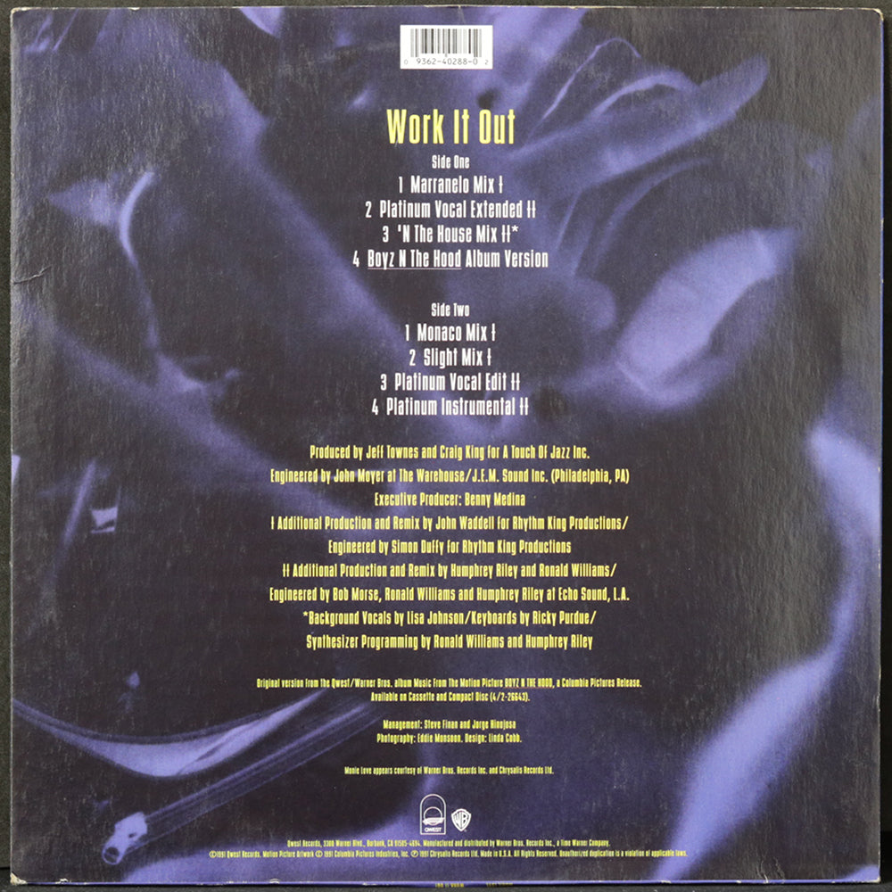 EBOND Monie Love - Work It Out Vinile V007011