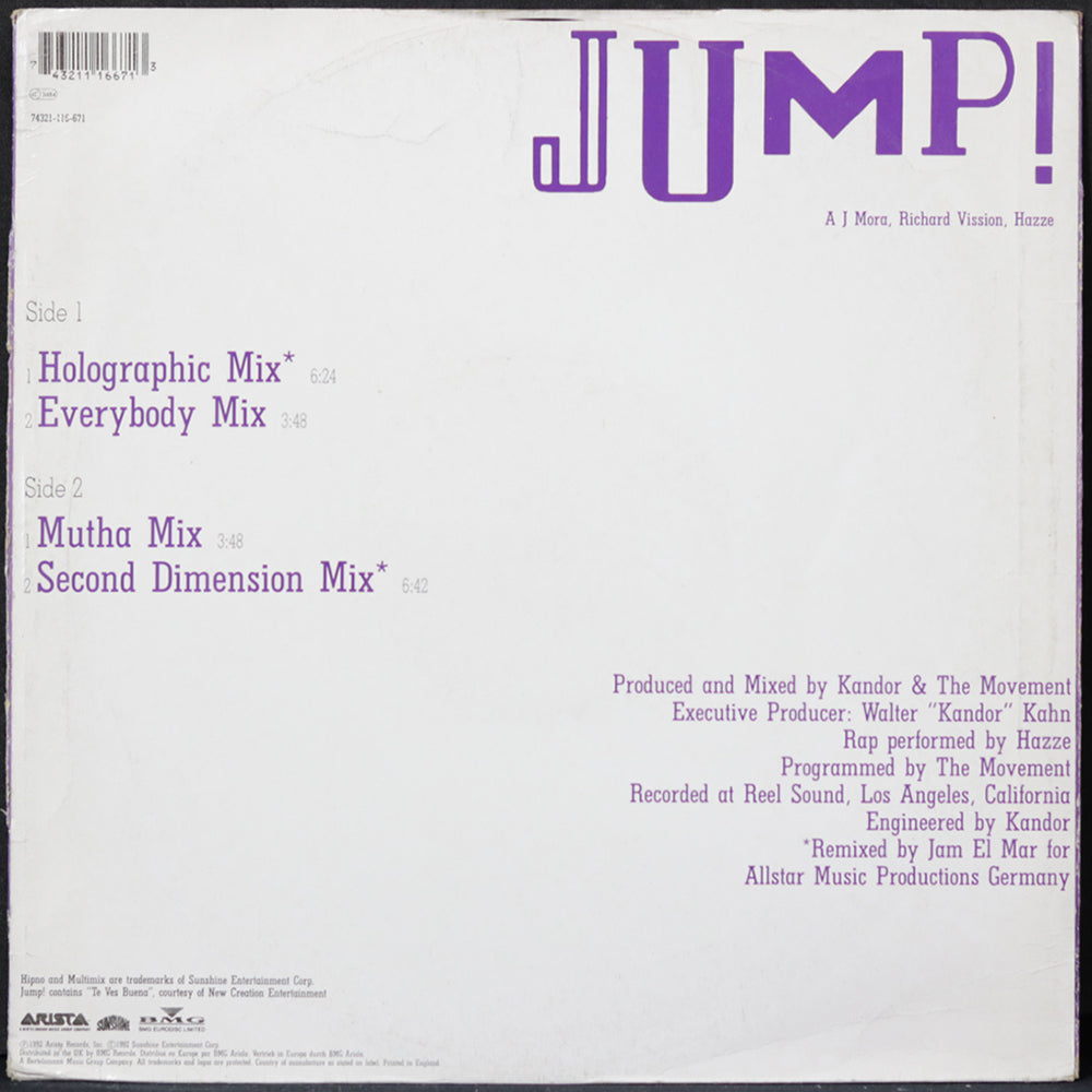 EBOND The Movement - Jump! Vinile V007014