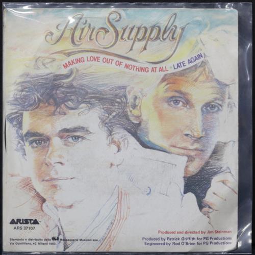 EBOND Air Supply - Making Love Out Of Nothing At All / Late Again Vinile V008024
