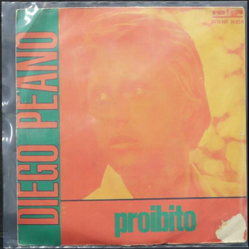 EBOND Diego Peano - Proibito / Il Mondo E Tutto Qui Vinile V008035