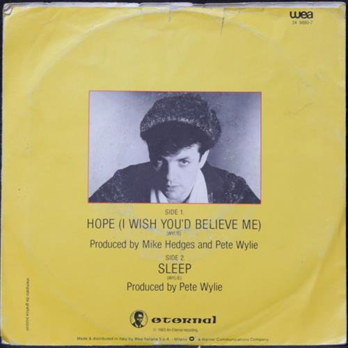 EBOND Wah! - Hope (I Wish You'd Believe Me) Vinile V008099