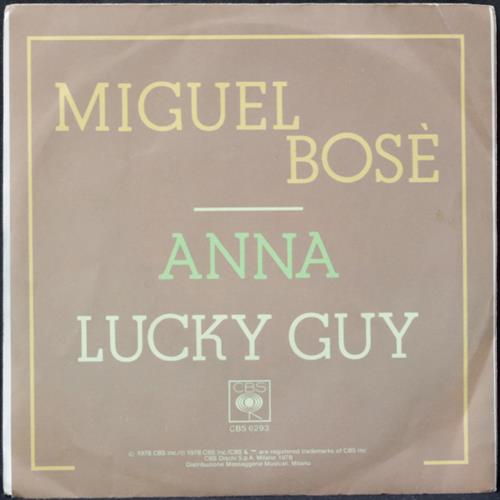 EBOND Miguel Bose - Anna Vinile V008131