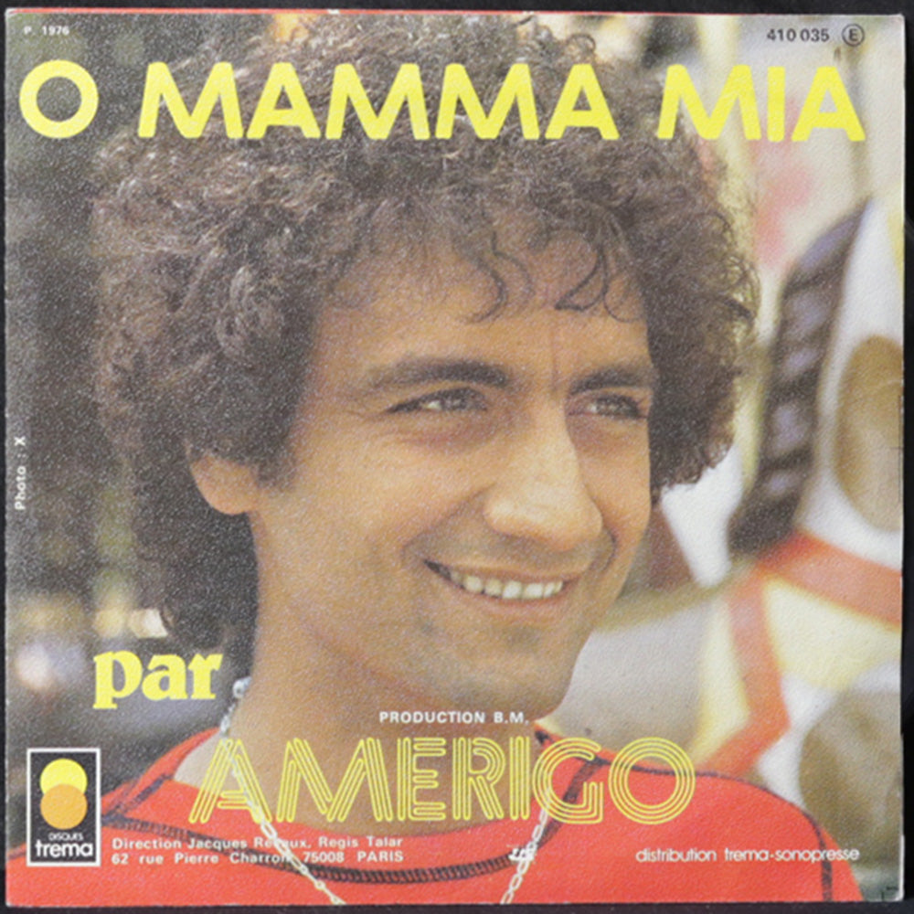EBOND Amerigo - O Mamma Mia Vinile V009085
