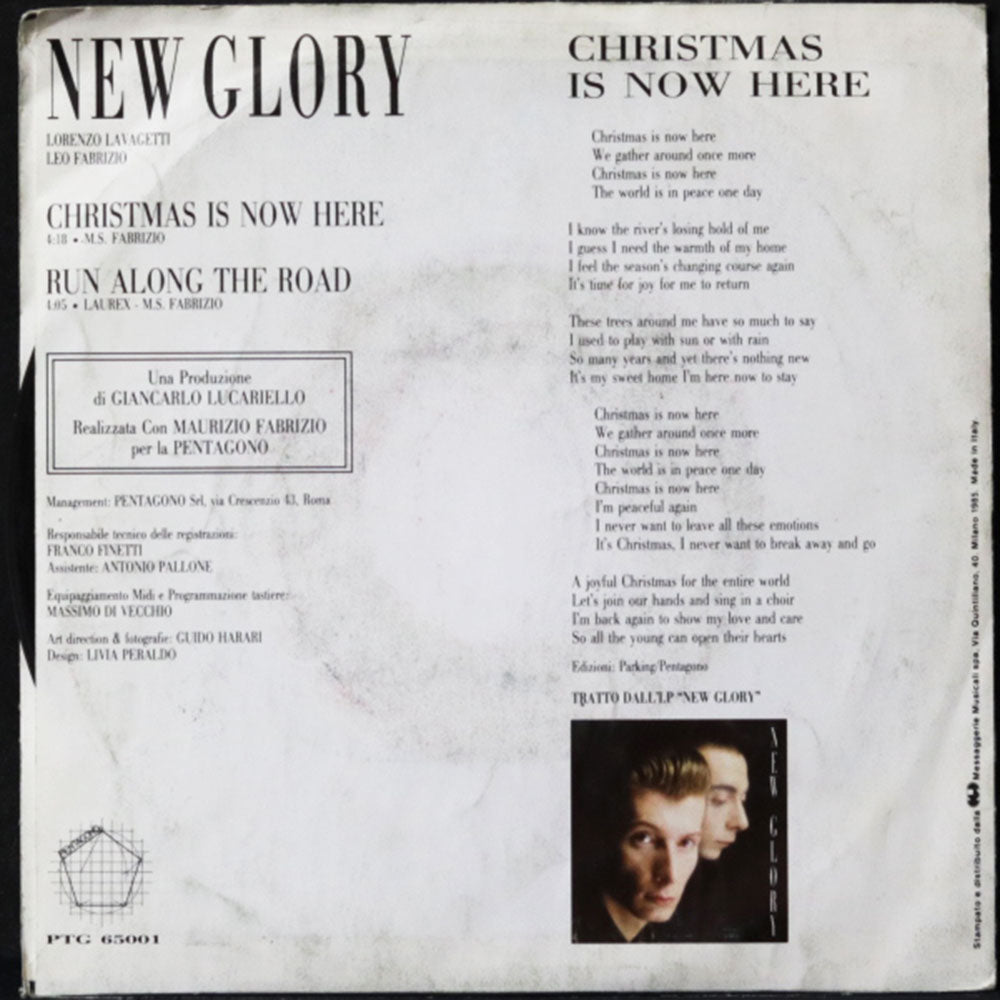EBOND New Glory - Christmas Is Now Here Vinile V009130