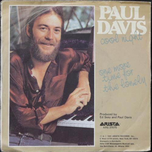 EBOND Paul Davis - Cool Night Vinile V010025