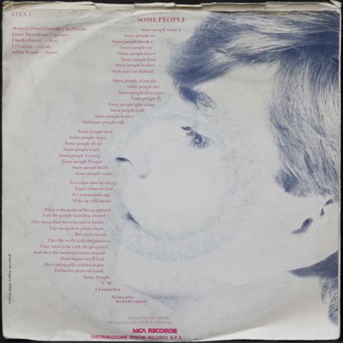 EBOND The Fixx - Some People Vinile V010044