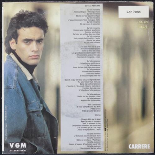 EBOND Anthony Delon - Qu'Elle Revienne.. Vinile V010076