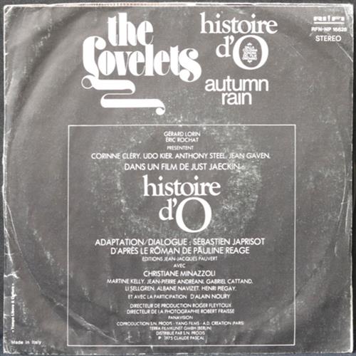 EBOND The Lovelets - Histoire D'O Vinile V010081