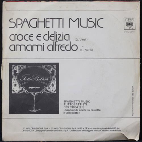EBOND Spaghetti Music - Croce E Delizia Vinile V010087