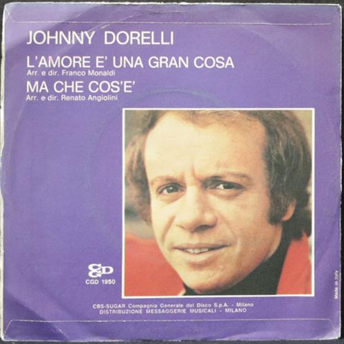 EBOND Johnny Dorelli - L'Amore E Una Gran Cosa Vinile V010100