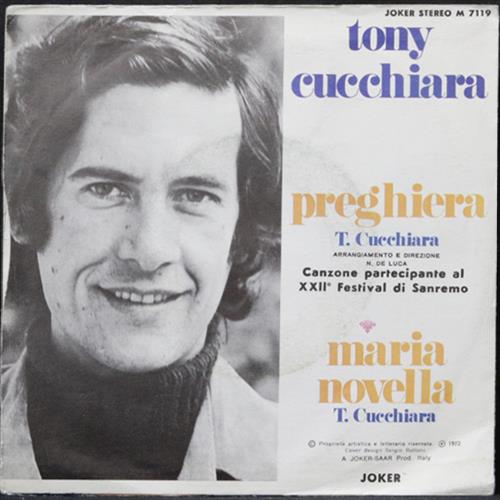 EBOND Tony Cucchiara - Preghiera Vinile V010101