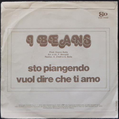 EBOND I Beans - Sto Piangendo Vinile V010146