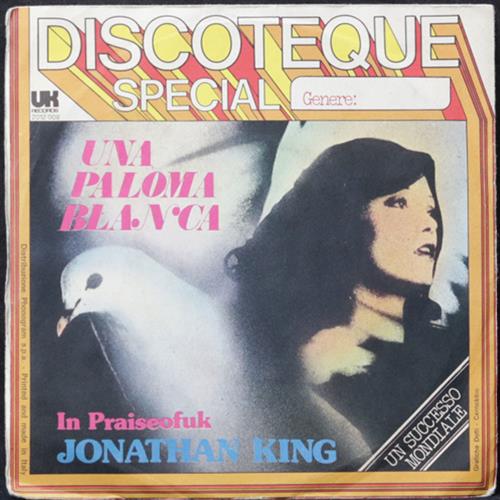 EBOND Jonathan King - Una Paloma Blanca Vinile V010147
