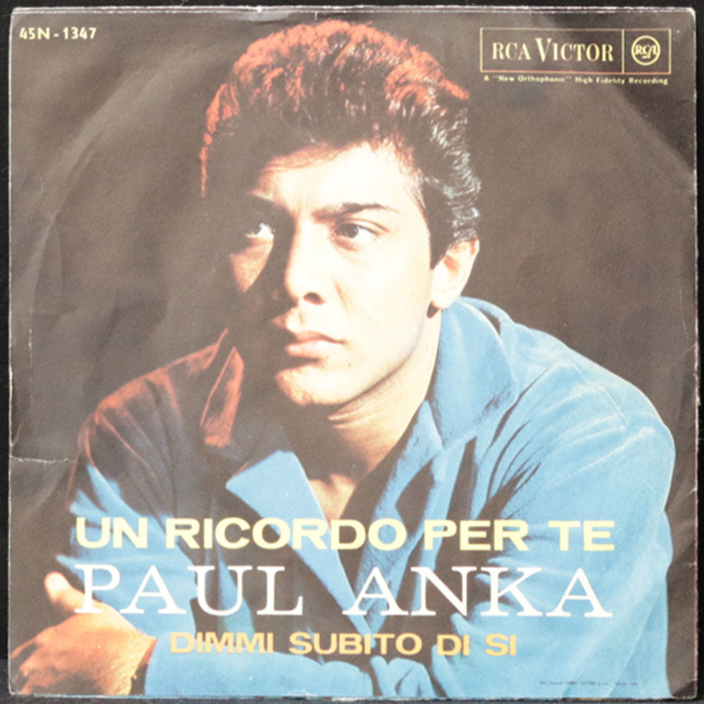 EBOND Paul Anka - Un Ricordo Per Te Vinile V011000