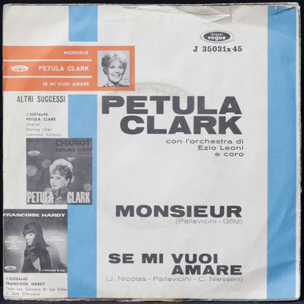 EBOND Petula Clark - Monsieur Vinile V011044