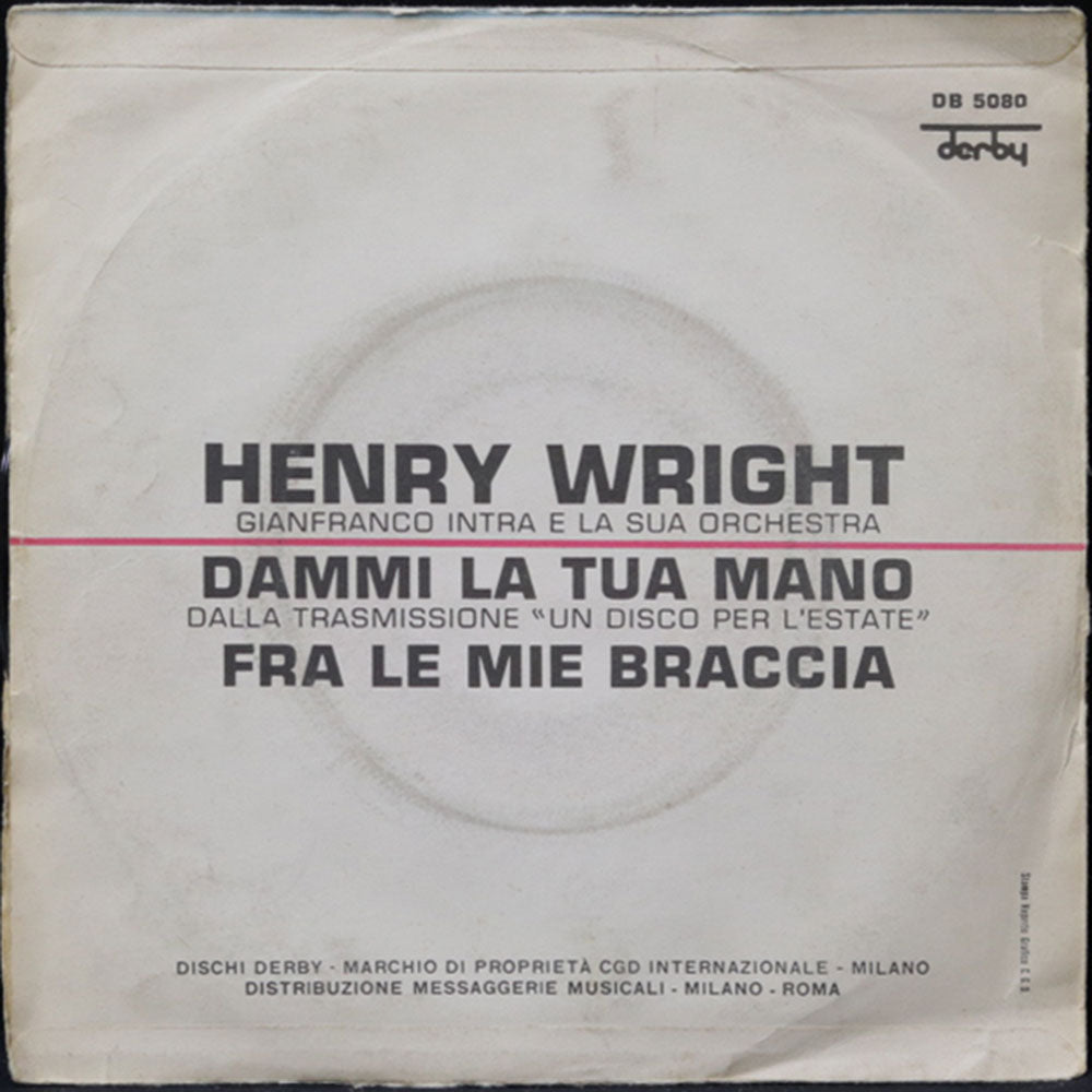 EBOND Henry Wright - Dammi La Tua Mano Vinile V011092