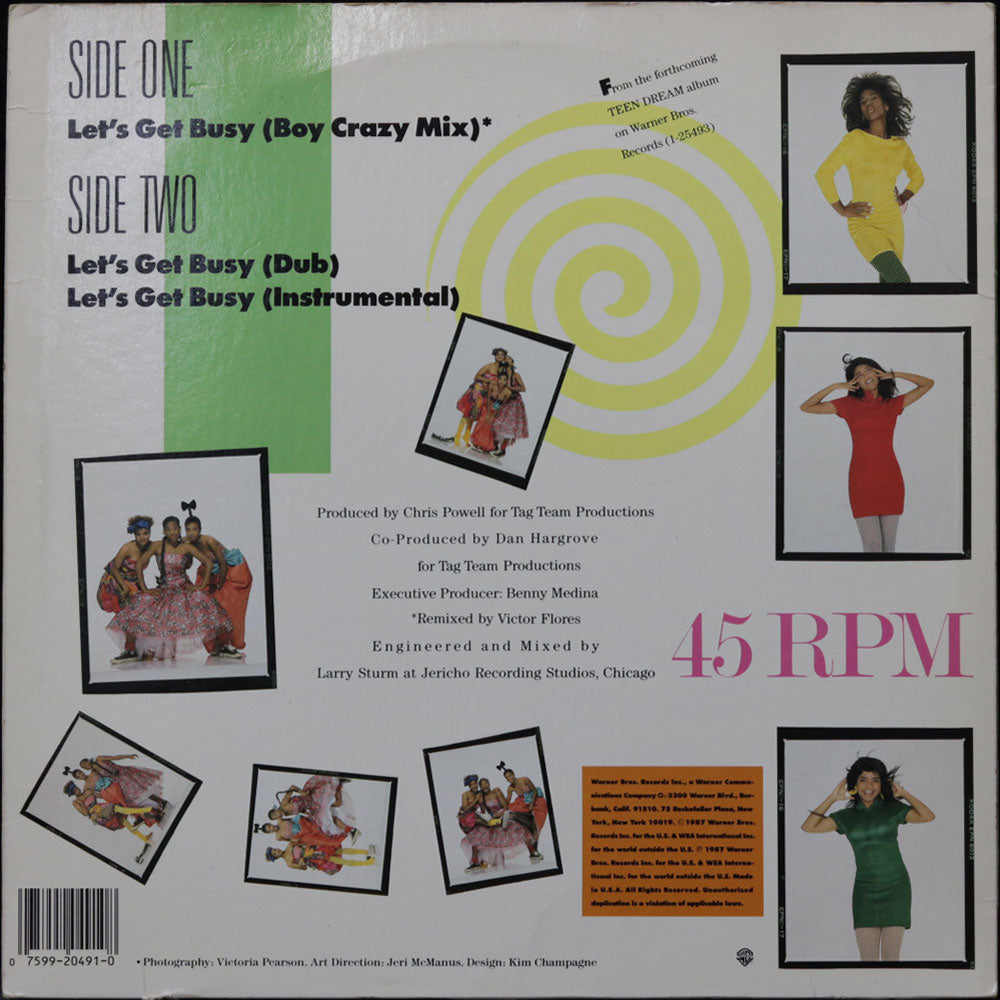 EBOND Teen Dream - Let's Get Busy Vinile V013085