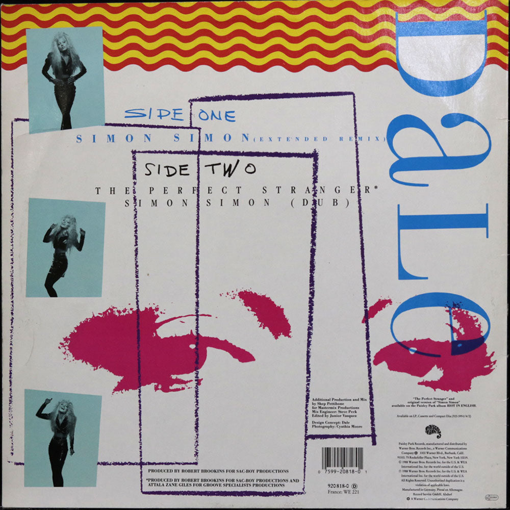 EBOND Dale - Simon Simon Vinile V013115