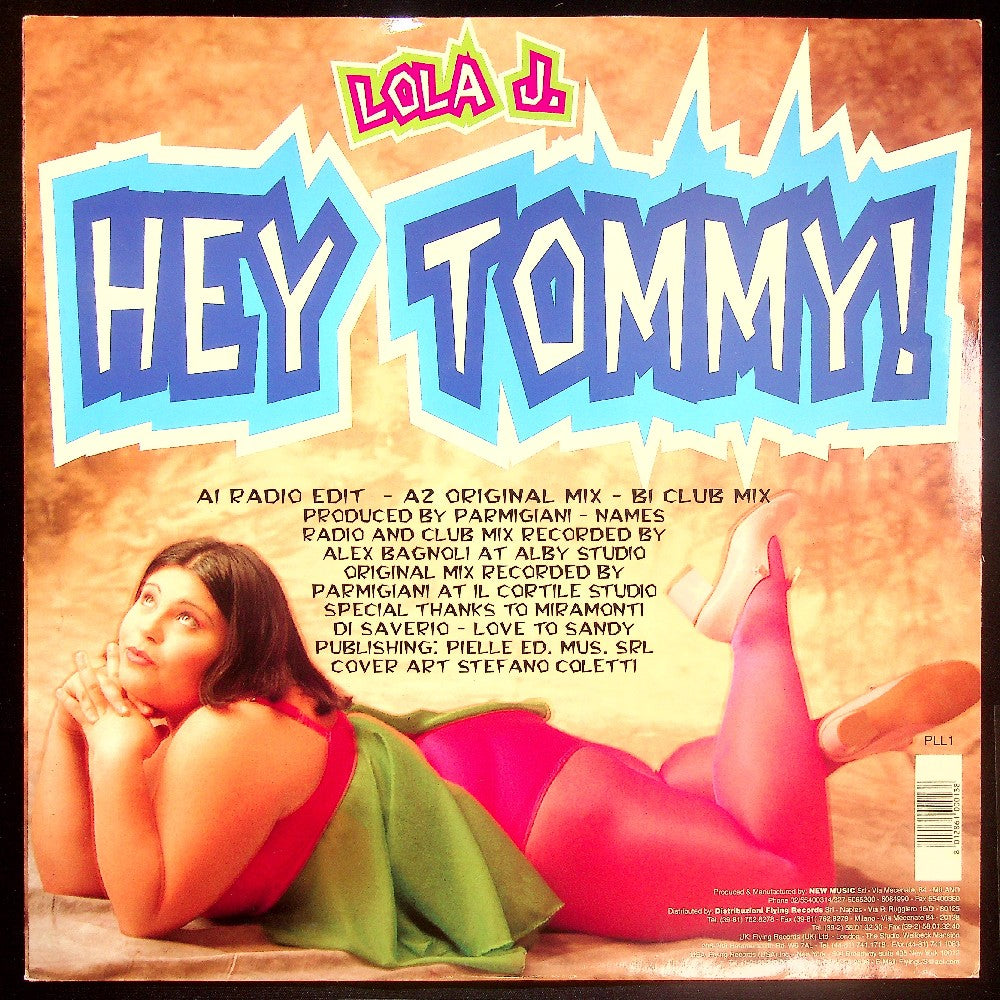 EBOND Lola J. - Hey Tommy! Vinile V015014