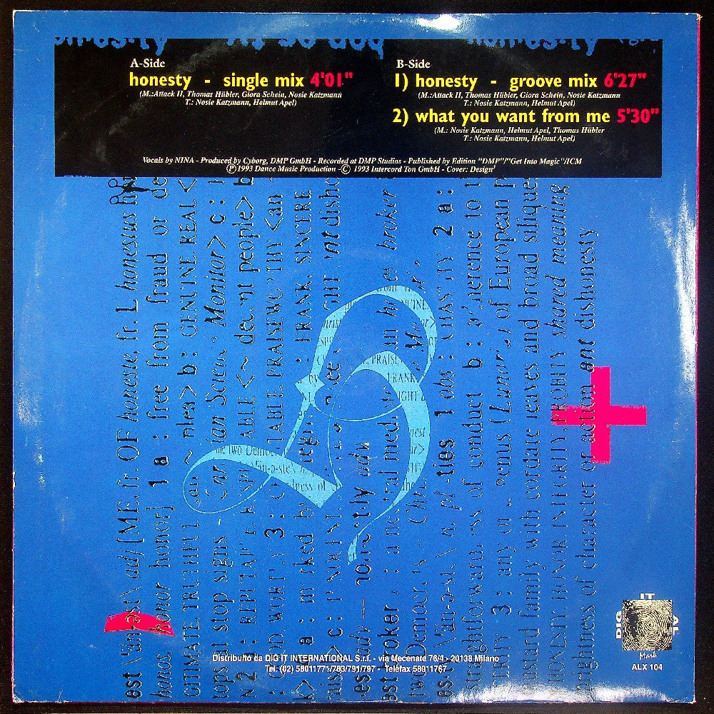 EBOND Intermission - Honesty Vinile V015027