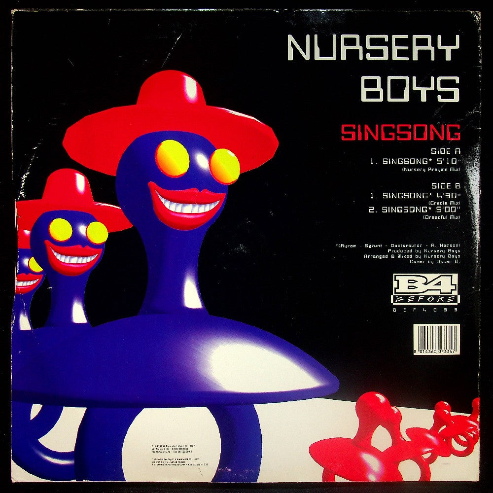 EBOND Nursery Boys - Singsong (PROMO) Vinile V015149