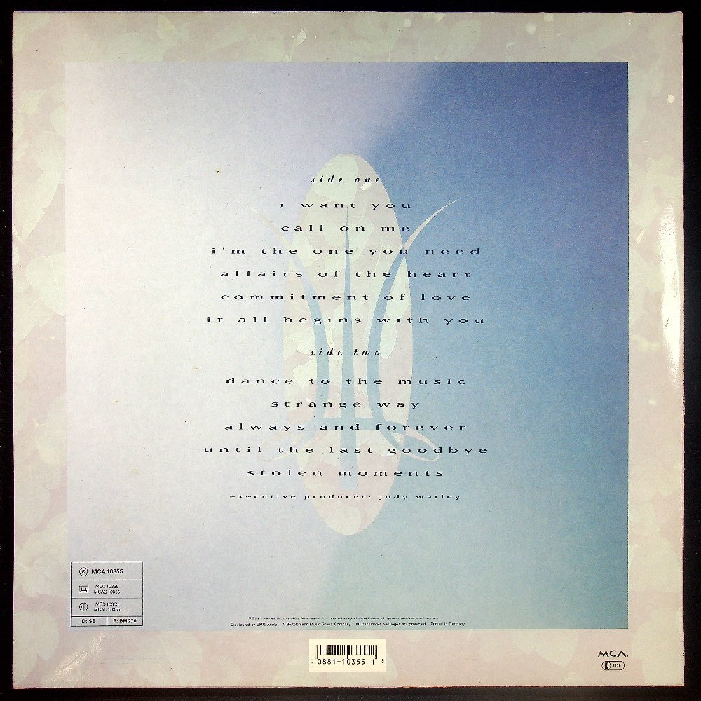 EBOND Jody Watley - Affairs Of The Heart Vinile V016057