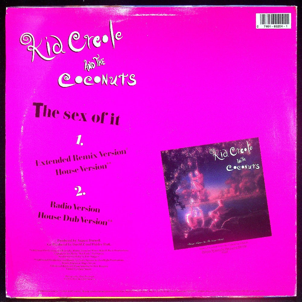 EBOND Kid Creole And The Coconuts - The Sex Of It Vinile V016101