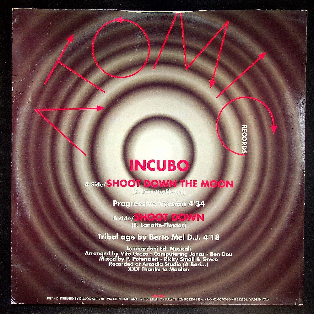 EBOND Incubo - Shoot Down The Moon Vinile V016112