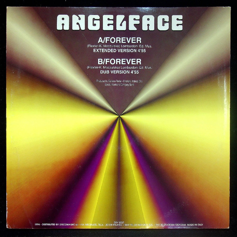 EBOND Angelface - Forever Vinile V016113