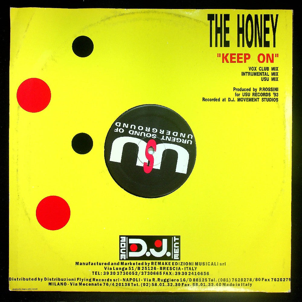 EBOND The Honey - Keep On Vinile V016122