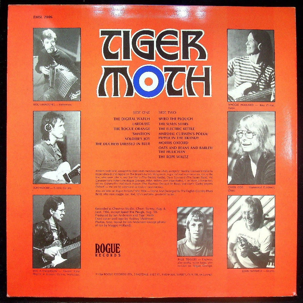 EBOND Tiger Moth - Tiger Moth Vinile V016140