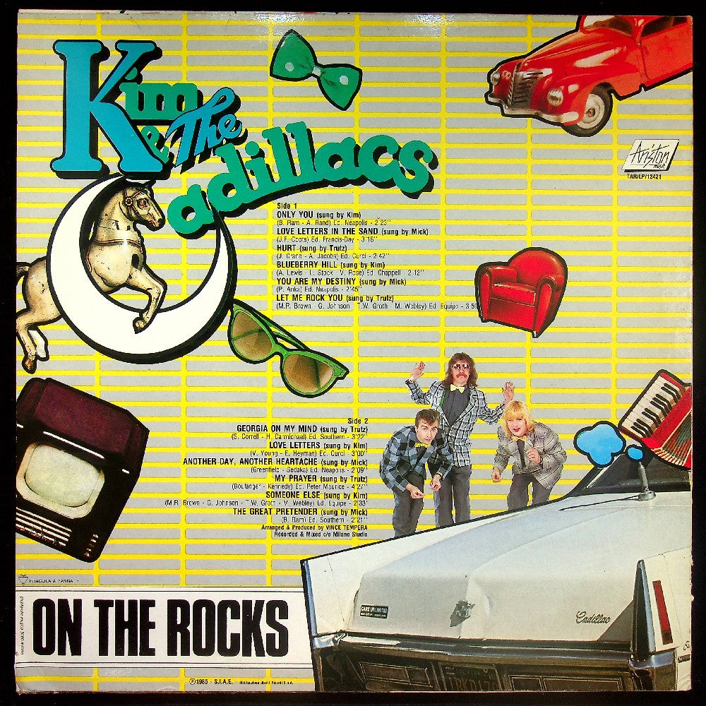 EBOND Kim & The Cadillacs - 3x4 On The Rocks Vinile V017036