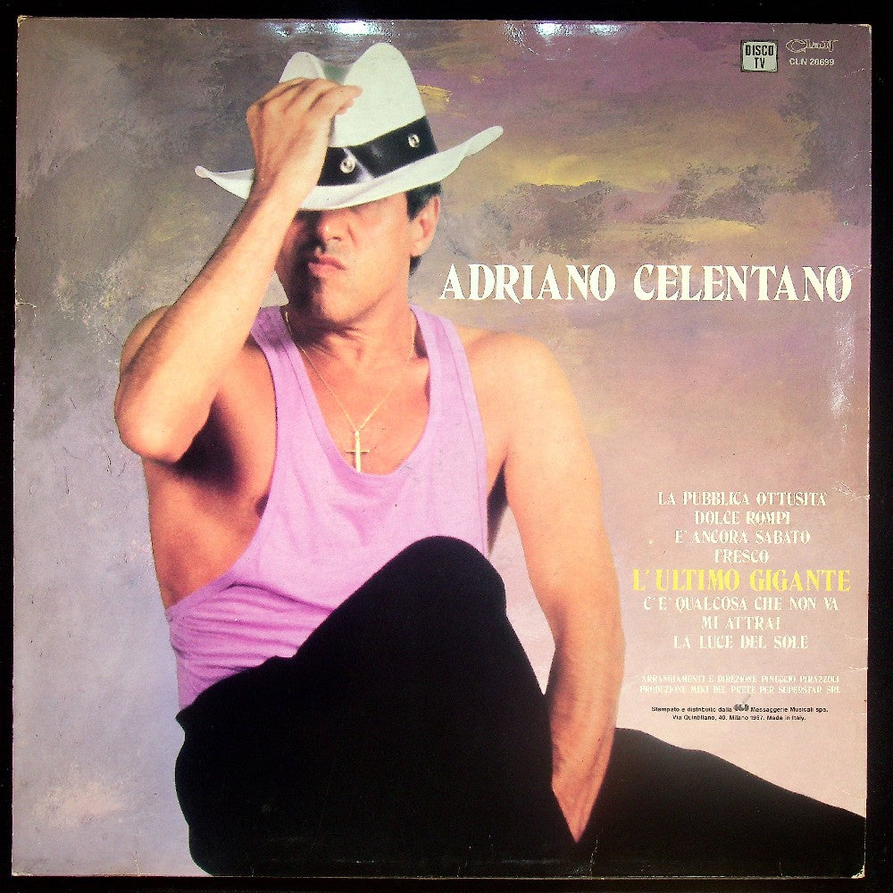 EBOND Adriano Celentano - La Pubblica Ottusita Vinile V017037