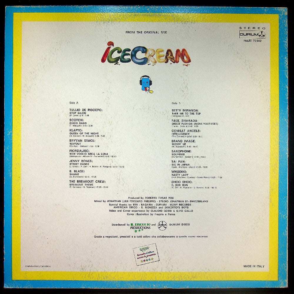 EBOND Various - Icecream Vinile V017123