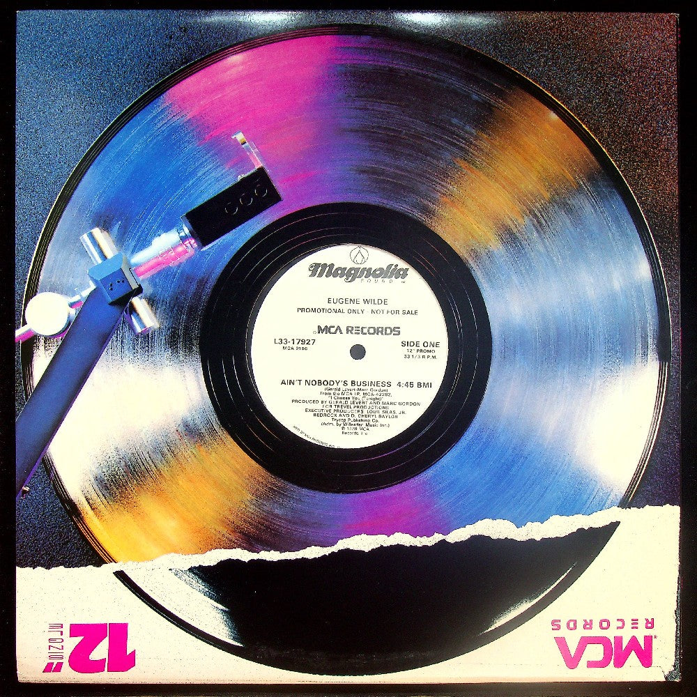 EBOND Eugene Wilde - Ain't Nobody's Business (PROMO) Vinile V018020